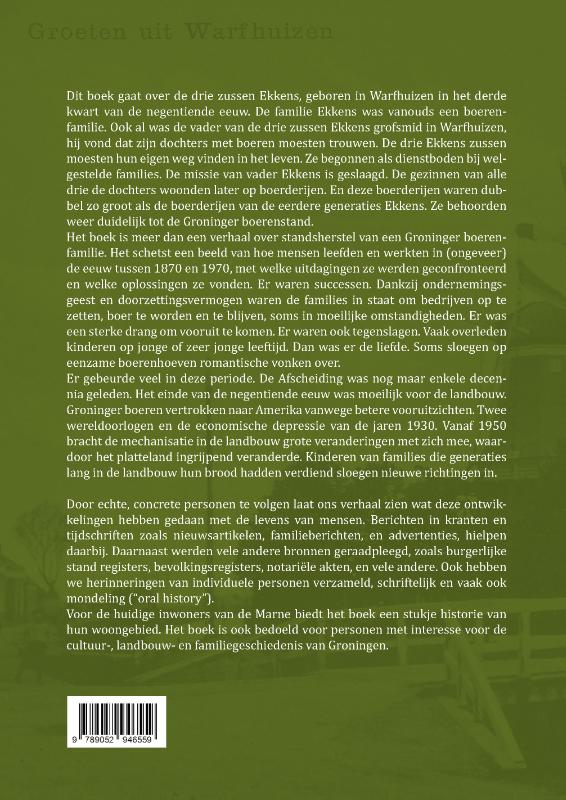 De drie zussen Ekkens uit Warfhuizen (Paperback) De drie zussen Ekkens uit Warfhuizen (Paperback)