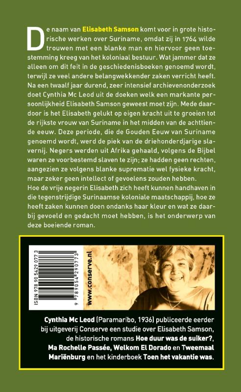 De vrije negerin Elisabeth (Paperback) De vrije negerin Elisabeth (Paperback)