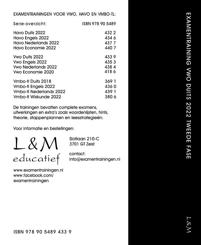 Examentraining Vwo Duits (Paperback) Examentraining Vwo Duits (Paperback)