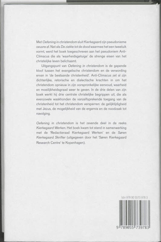 Oefening in christendom (Hardback) Oefening in christendom (Hardback)