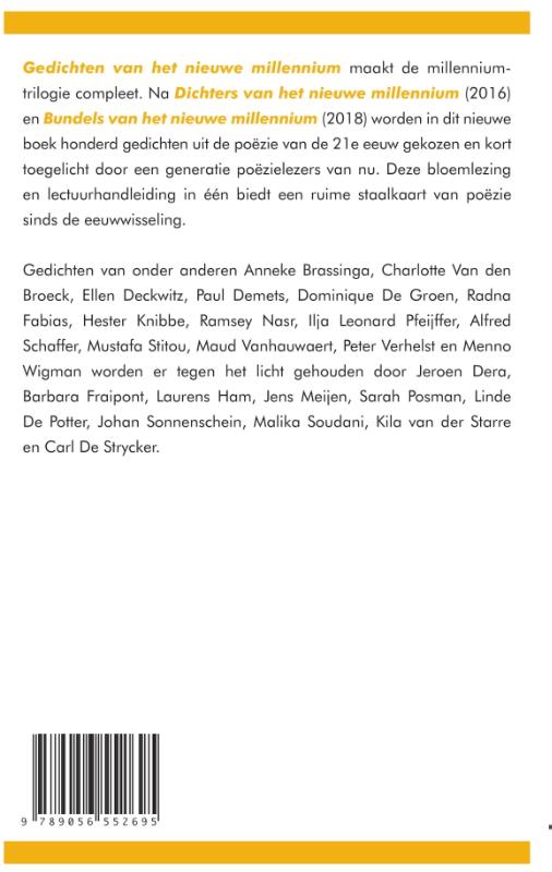 Gedichten van het nieuwe millennium (Paperback) Gedichten van het nieuwe millennium (Paperback)