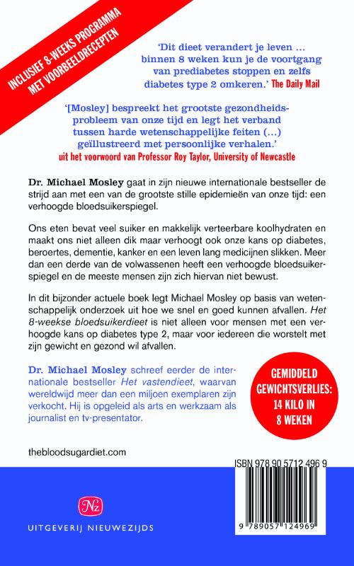 Het 8-weekse bloedsuikerdieet (Paperback) Het 8-weekse bloedsuikerdieet (Paperback)