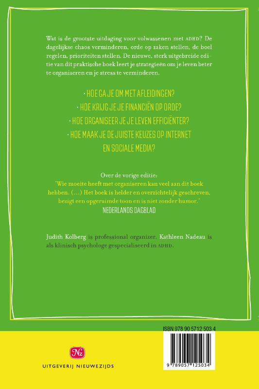 Opgeruimd leven met ADHD (Paperback) Opgeruimd leven met ADHD (Paperback)