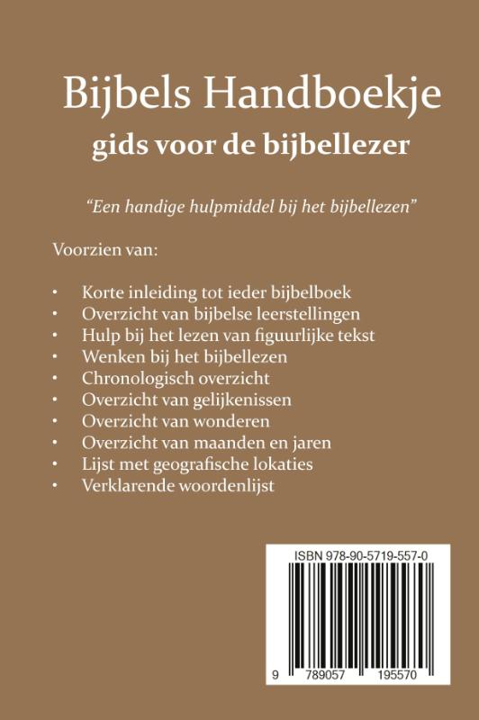 Bijbels handboekje (Paperback) Bijbels handboekje (Paperback)