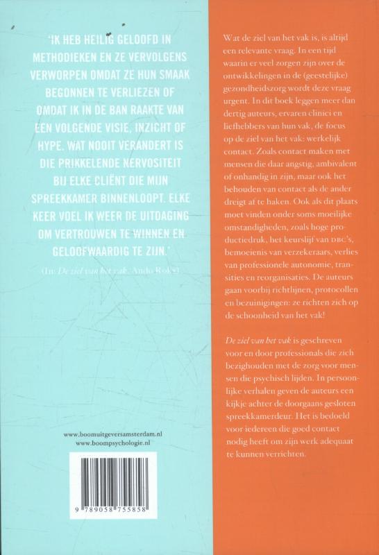 De ziel van het vak (Paperback) De ziel van het vak (Paperback)