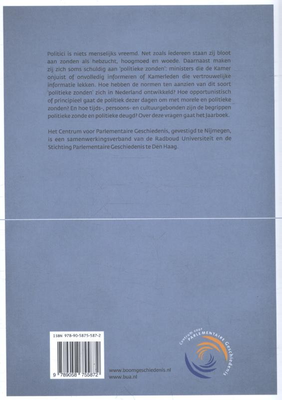 Zonden in de politiek (Paperback) Zonden in de politiek (Paperback)