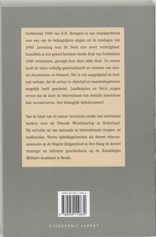 Grebbelinie 1940 (Paperback) Grebbelinie 1940 (Paperback)