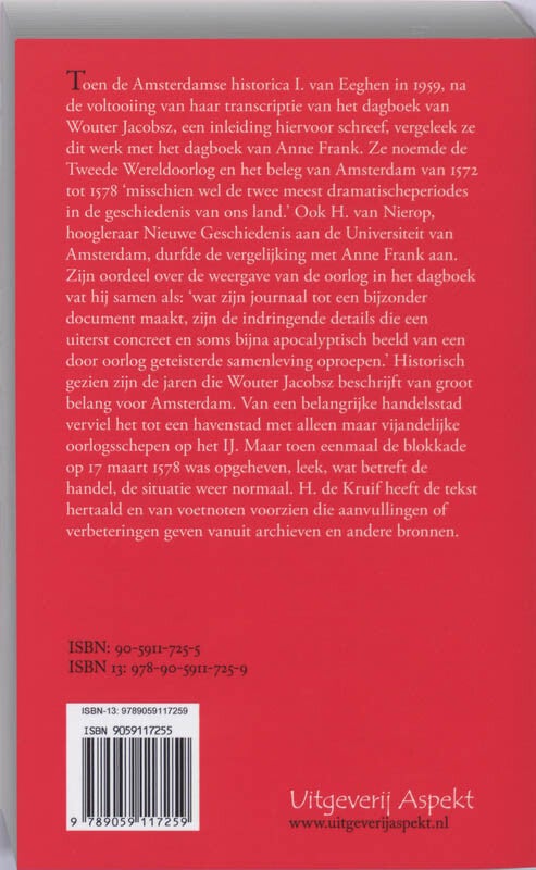 Dagboek van broeder Wouter Jacobsz 1572-1579 (Paperback) Dagboek van broeder Wouter Jacobsz 1572-1579 (Paperback)