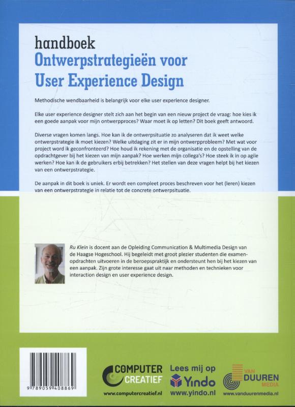 Ontwerpstrategieën voor user experience design (Paperback) Ontwerpstrategieën voor user experience design (Paperback)