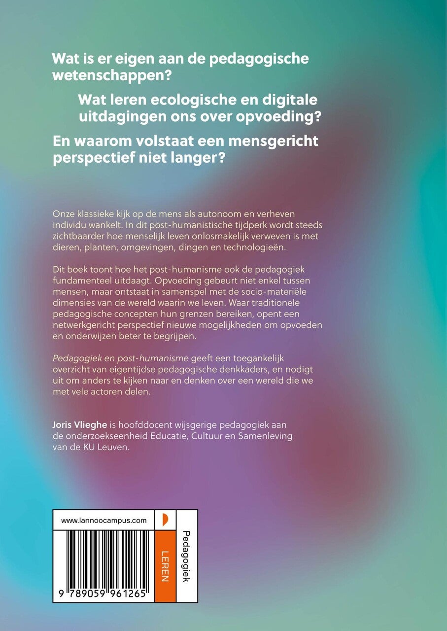 Pedagogiek en post-humanisme (E-book) Pedagogiek en post-humanisme (E-book)