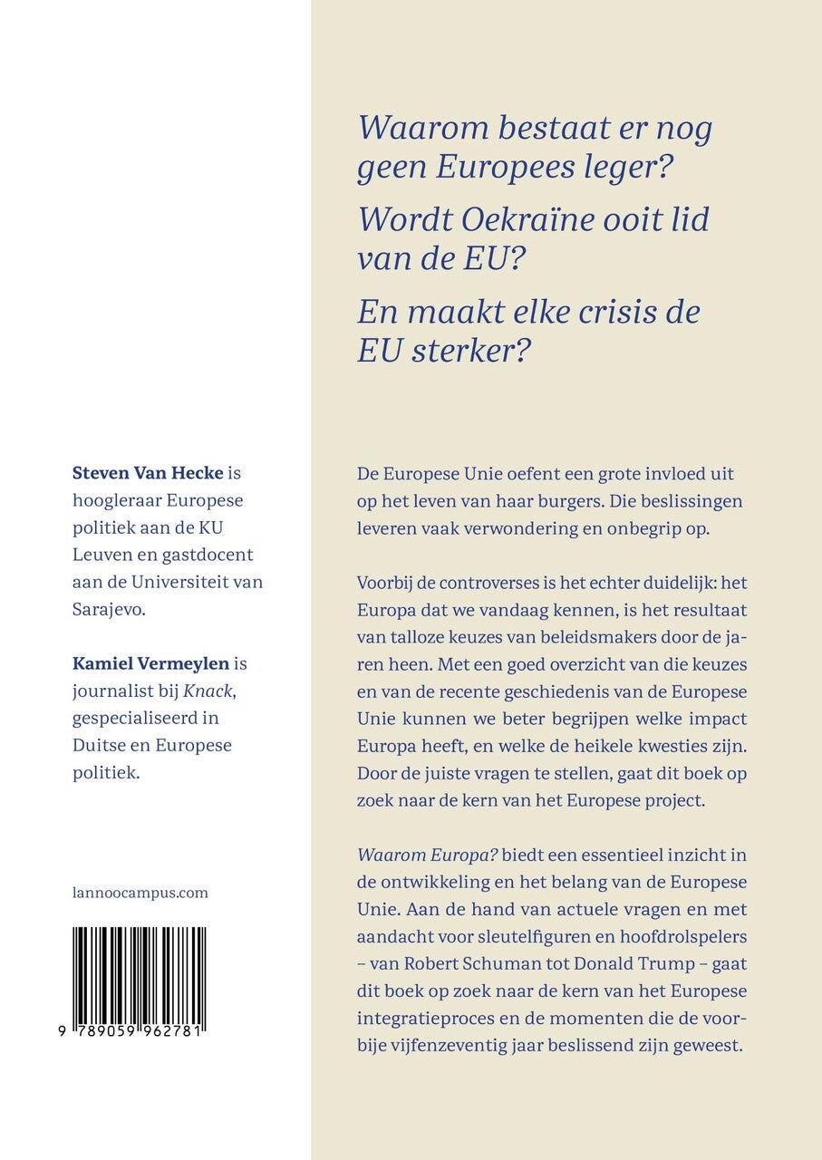 Waarom Europa? (E-book) Waarom Europa? (E-book)