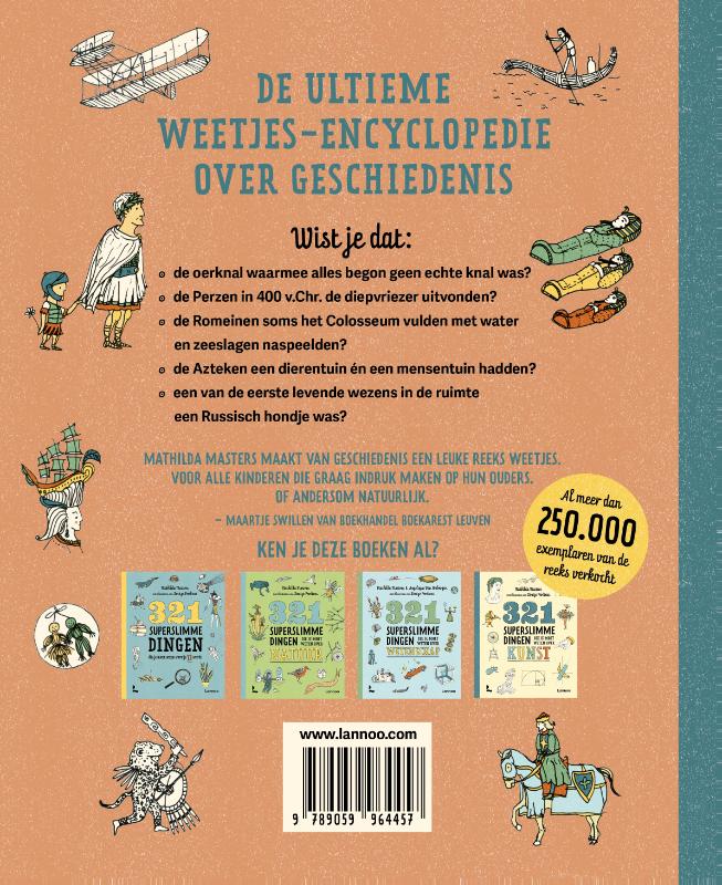 321 superslimme dingen die je moet weten over geschiedenis (Hardback) 321 superslimme dingen die je moet weten over geschiedenis (Hardback)