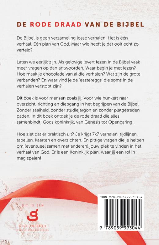 De rode draad van de Bijbel (Paperback) De rode draad van de Bijbel (Paperback)