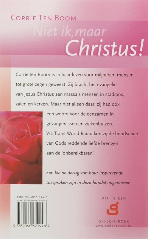 Niet ik, maar Christus (Paperback) Niet ik, maar Christus (Paperback)