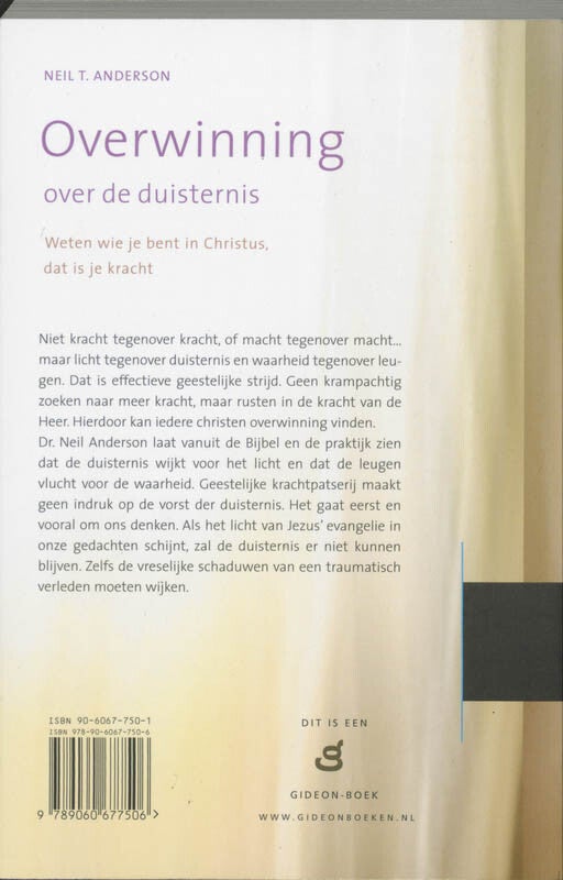 Overwinning over de duisternis (Paperback) Overwinning over de duisternis (Paperback)
