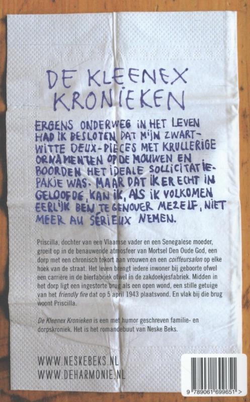 De kleenex kronieken (Paperback) De kleenex kronieken (Paperback)