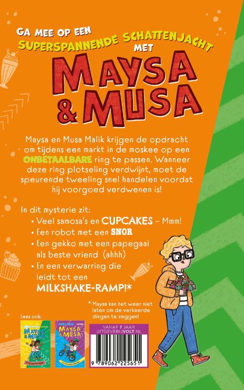 Maysa & Musa en de verdwenen smaragd (Hardback) Maysa & Musa en de verdwenen smaragd (Hardback)