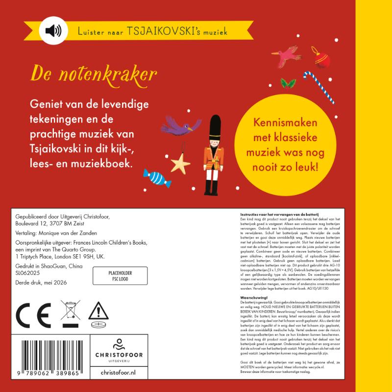 De notenkraker (Kartonboek) De notenkraker (Kartonboek)