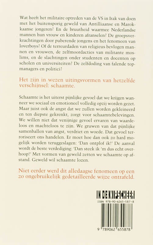 De terreur van schaamte (Paperback) De terreur van schaamte (Paperback)