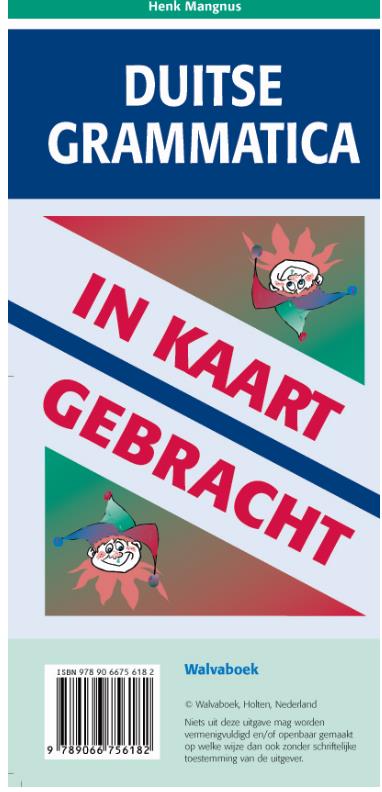 Duitse grammatica in kaart gebracht (Paperback) Duitse grammatica in kaart gebracht (Paperback)