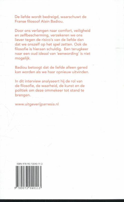 Ode aan de liefde (Paperback) Ode aan de liefde (Paperback)