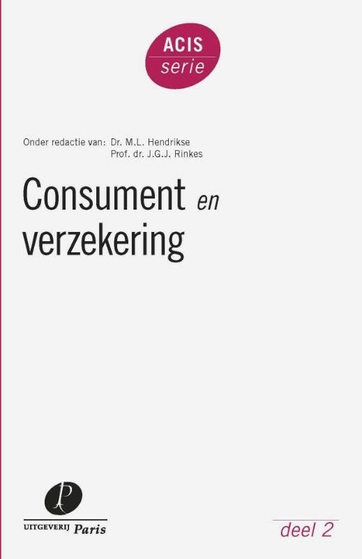 Consument en verzekering (Paperback) Consument en verzekering (Paperback)