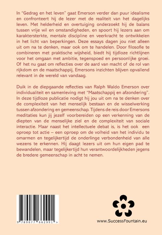 Gedrag in het leven & Maatschappij en afzondering (Paperback) Gedrag in het leven & Maatschappij en afzondering (Paperback)