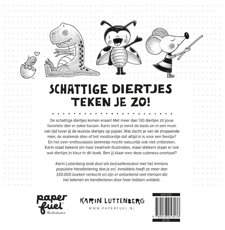Schattige diertjes teken je zo! (Paperback) Schattige diertjes teken je zo! (Paperback)
