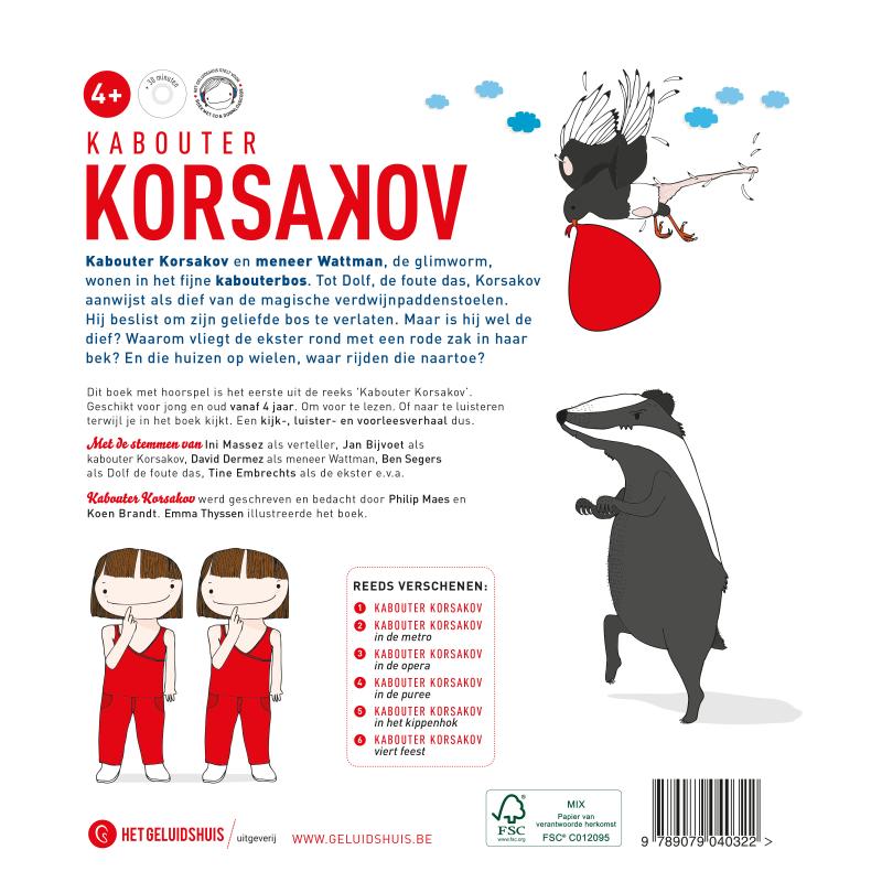 Kabouter Korsakov (Paperback) Kabouter Korsakov (Paperback)