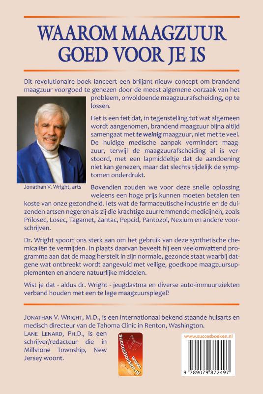 Waarom maagzuur goed voor je is (Paperback) Waarom maagzuur goed voor je is (Paperback)
