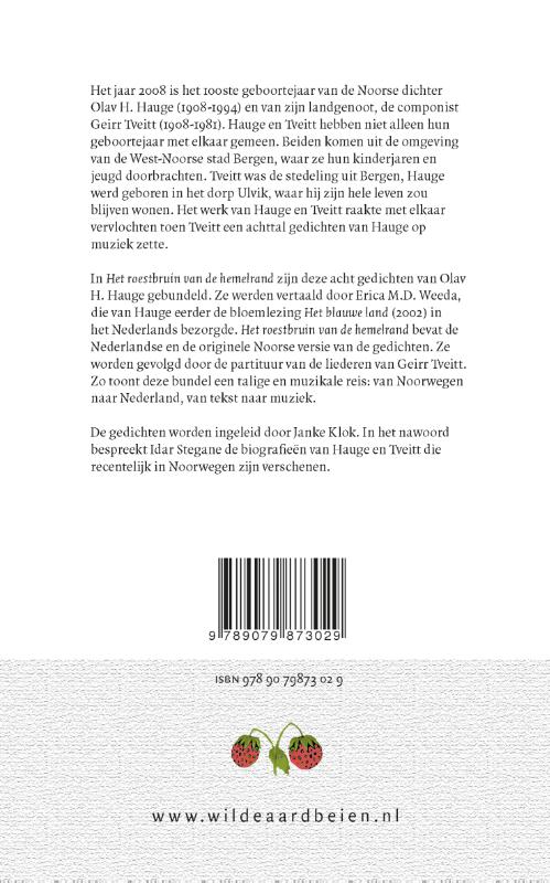 Het roestbruin van de hemelrand (Paperback) Het roestbruin van de hemelrand (Paperback)