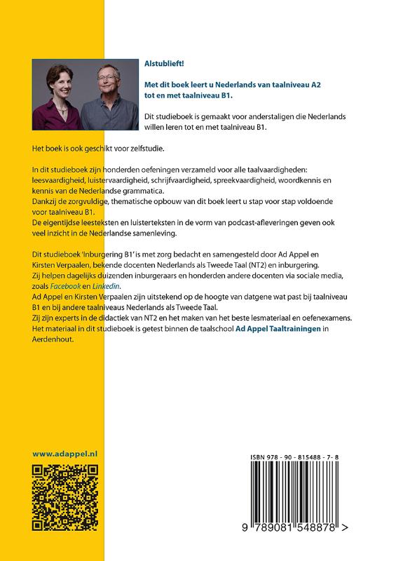 Inburgering B1 (Paperback) Inburgering B1 (Paperback)