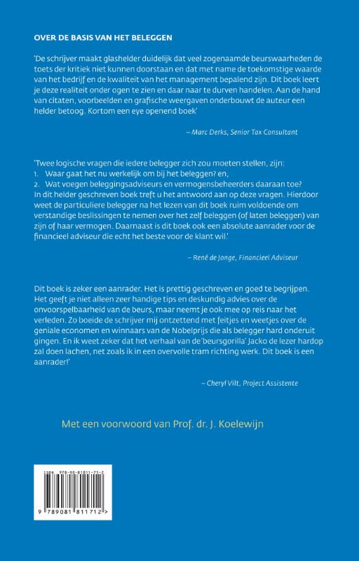 De basis van het beleggen (Hardback) De basis van het beleggen (Hardback)