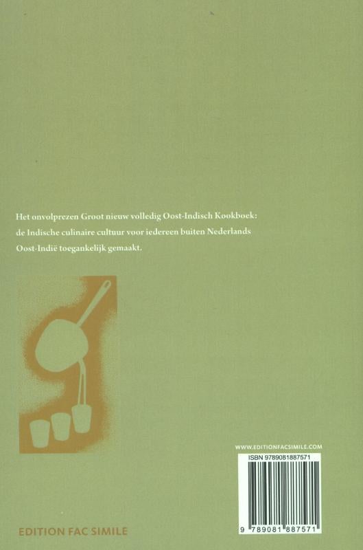 Groot nieuw volledig Oost-Indisch kookboek (Paperback) Groot nieuw volledig Oost-Indisch kookboek (Paperback)