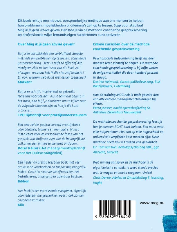 Mag ik je geen advies geven? (Paperback) Mag ik je geen advies geven? (Paperback)