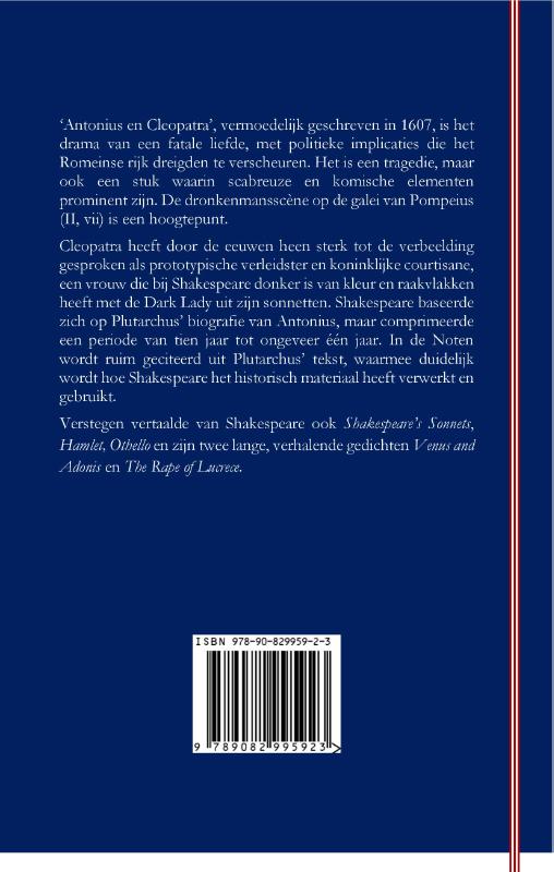 Antonius en Cleopatra (Paperback) Antonius en Cleopatra (Paperback)