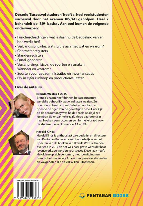 Succesvol studeren voor BIV/AO - deel 2 (Paperback) Succesvol studeren voor BIV/AO - deel 2 (Paperback)