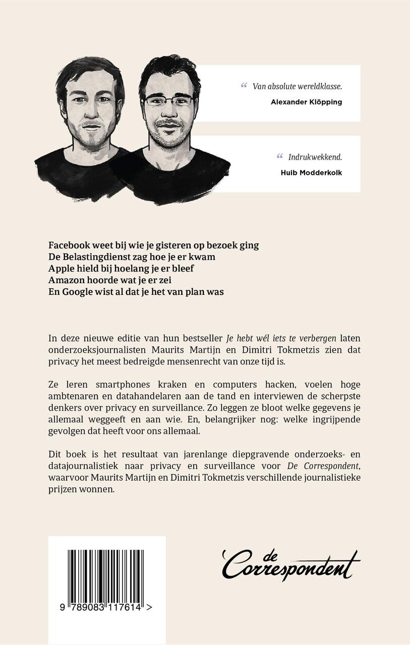 Je hebt wél iets te verbergen (E-book) Je hebt wél iets te verbergen (E-book)