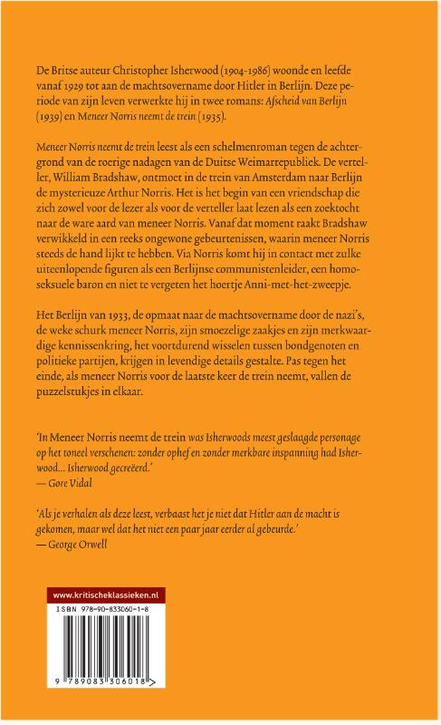 Meneer Norris neemt de trein (Hardback) Meneer Norris neemt de trein (Hardback)