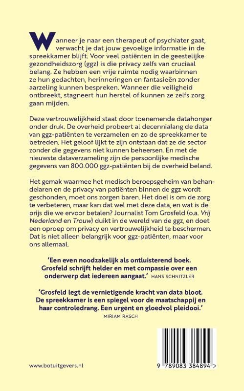 De spreekkamer is lek (Paperback) De spreekkamer is lek (Paperback)