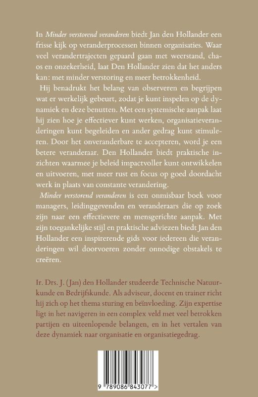 Minder verstorend veranderen (Paperback) Minder verstorend veranderen (Paperback)
