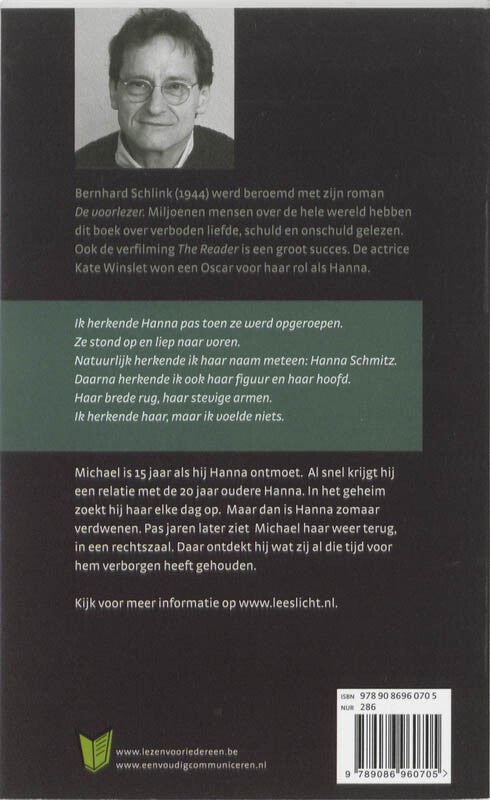 De voorlezer (Paperback) De voorlezer (Paperback)