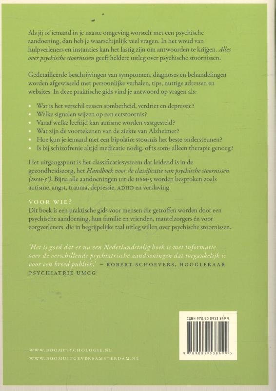 Alles over psychische stoornissen (Paperback) Alles over psychische stoornissen (Paperback)