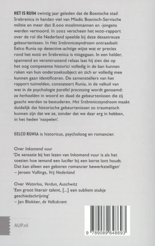 Het Srebrenicasyndroom (Paperback) Het Srebrenicasyndroom (Paperback)