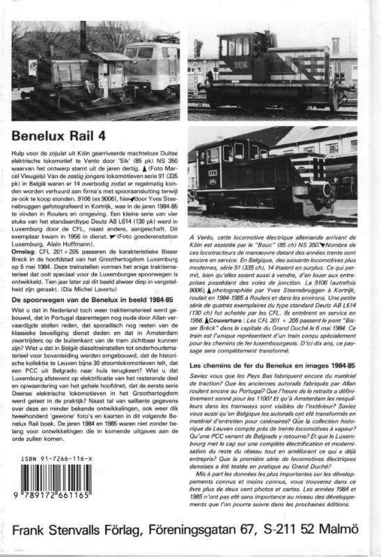Benelux Rail 4 (Hardback) Benelux Rail 4 (Hardback)
