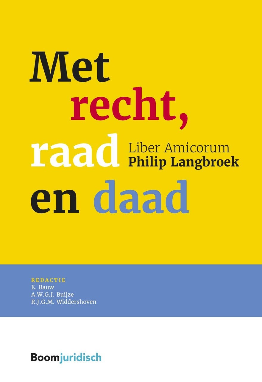 Met recht, raad en daad (E-book) Met recht, raad en daad (E-book)