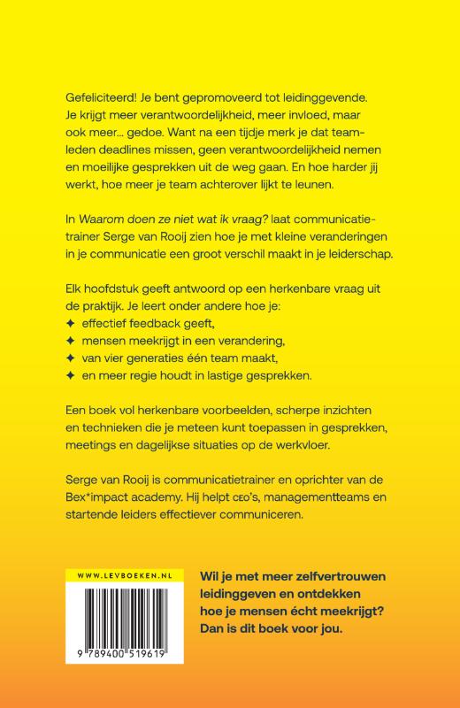 Waarom doen ze niet wat ik vraag (Paperback) Waarom doen ze niet wat ik vraag (Paperback)