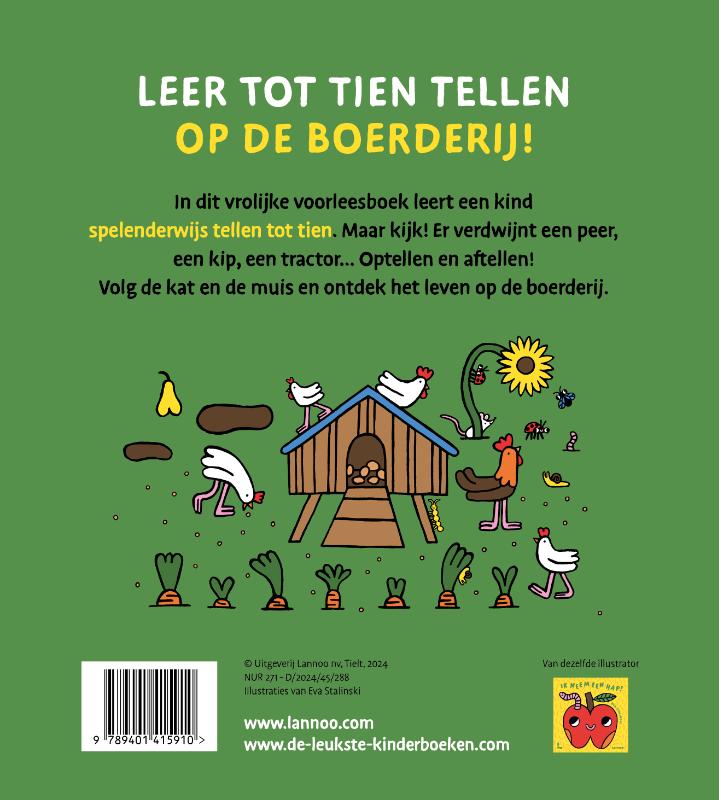 Komt dat zien - tel tot 10! (Kartonboek) Komt dat zien - tel tot 10! (Kartonboek)