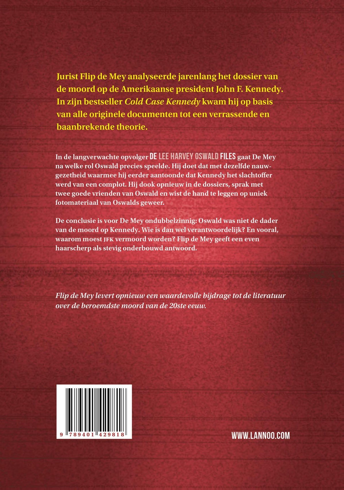 De Lee Harvey Oswald-files (E-book) De Lee Harvey Oswald-files (E-book)