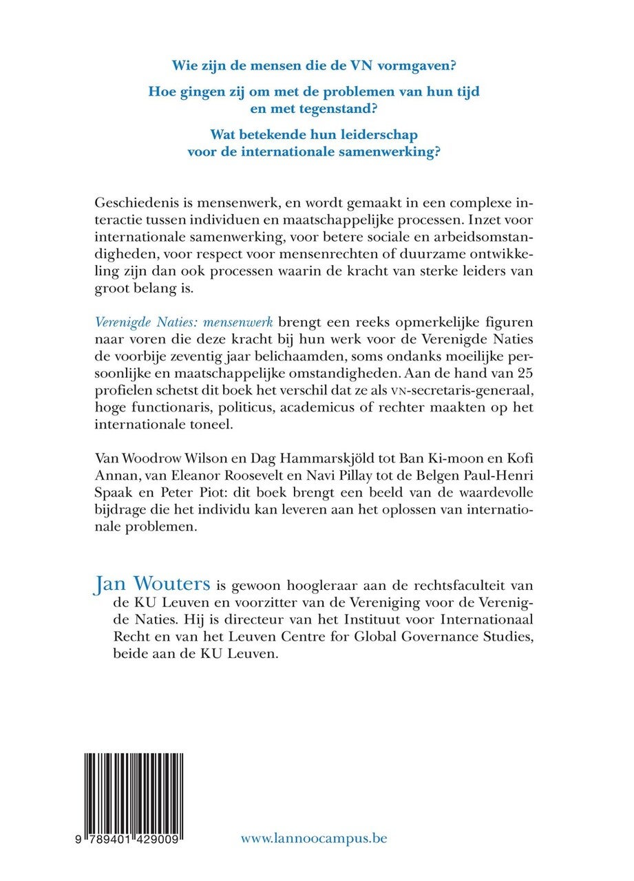 Verenigd Naties: mensenwerk (E-book) Verenigd Naties: mensenwerk (E-book)